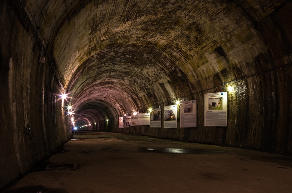 Tunel schronowy z okresu II wojny światowej w Strzyżowie
